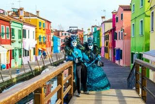 Carnival in Burano: Mystery and Color