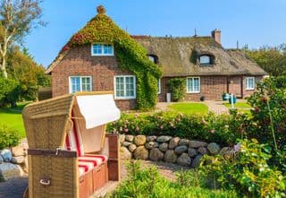 Thatched Cottage in Kampen Village, Sylt Island, Germany