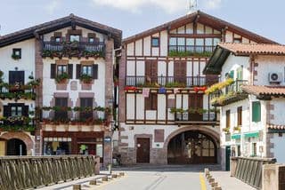 Traditional Basque Architecture in Elizondo, Navarra