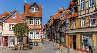 Half-timbered Houses in Wernigerode, Germany