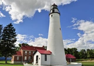 Fort Gratiot Lighthouse in Michigan
