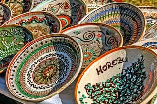 Vibrant Romanian Ceramics
