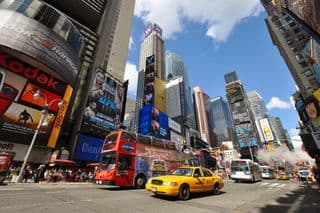 New York's Times Square in the Afternoon