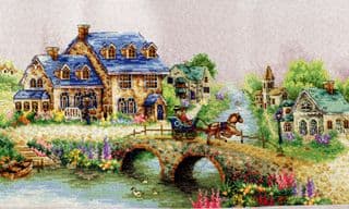 Springtime Village Crossing