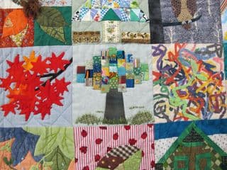 Colorful Patchwork Quilt