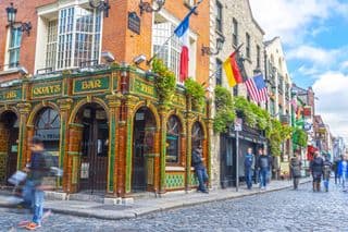 Traditional Irish Pub at Temple Bar District