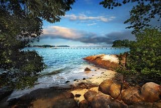 Secret Beach at Chek Jawa