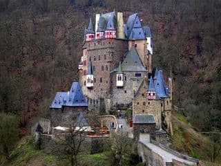 Medieval Fortress of Burg Eltz in Germany