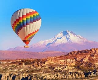 Hot Air Balloon Adventure Over Erciyes Mountain