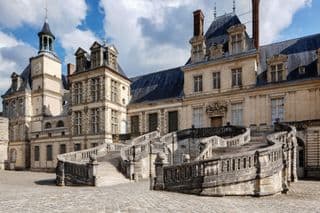 Fontainebleau Palace Courtyard