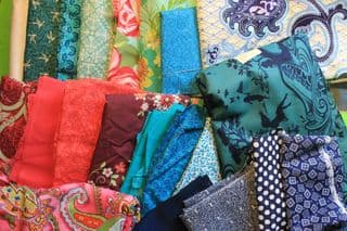 Colorful Patchwork Fabric Collection