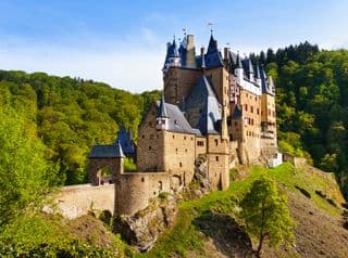 Eltz Castle amidst the Forest