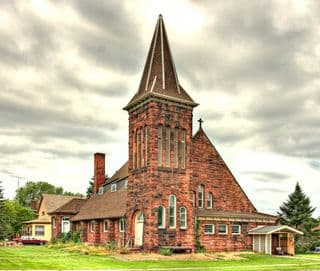 Historic Church with Gothic Architecture