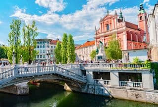 Triple Bridge in Ljubljana