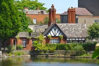 Traditional Irish Cottage by Blessington Street Basin
