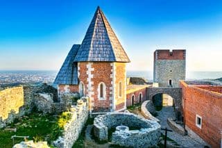 Medvedgrad Castle Ruins in Croatia