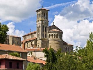 Medieval Notre-Dame Church in Clisson, France