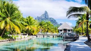 Overwater Bungalow at Otemanu Mountain, Bora Bora