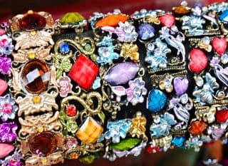 Colorful Jewelry Bracelets from the Old City of Jerusalem