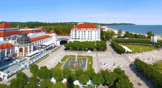 Overlooking Sopot Resort's Promenade