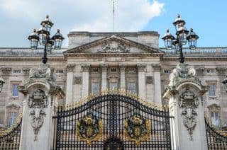 Frontal View of Buckingham Palace