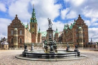 Frederiksborg Castle Fountain in Denmark