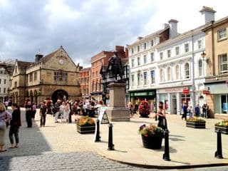Statue in the Heart of Shrewsbury