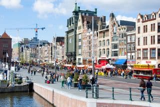 Celebrating King's Day Along the Amsterdam Canals