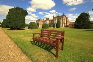 Burton Constable Hall: A View of the Grand Entrance from the Lawn
