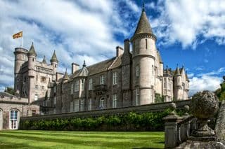 Balmoral Castle in Royal Deeside