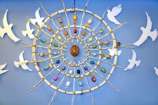Ukrainian Pysanky Wheel of Life