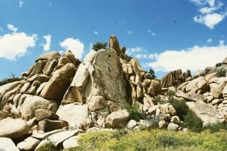 Rock Formations in Joshua Tree National Park