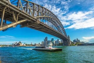 Sydney Harbour Bridge Underneath