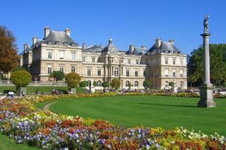 Luxembourg Palace Gardens in Springtime