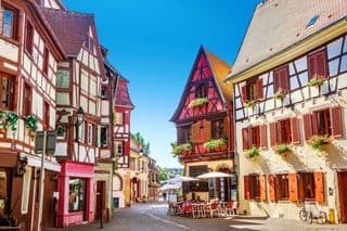 Half-timbered Houses in Colmar, France