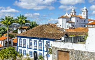Baroque Architecture in Diamantina, Brazil