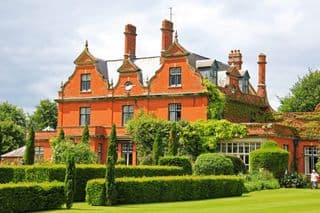 Traditional English Manor House amidst the Greenery