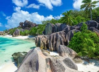 Anse Source d'Argent Beach, La Digue Island, Seychelles
