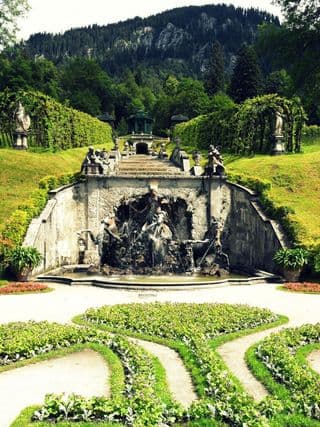 Neptune Fountain at Linderhof Palace