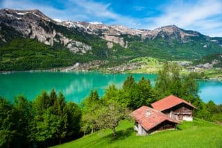 Summer at Lake Brienz, Switzerland