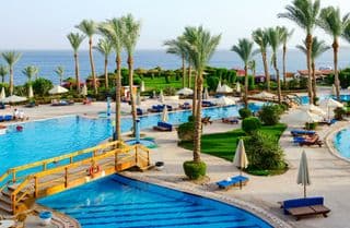 Luxurious Poolside at Siva Sharm Hotel