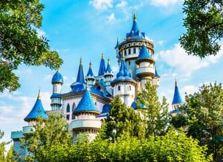 Enchanting Fairytale Castle at Sazova Park