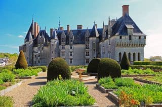 Langeais Castle in Springtime