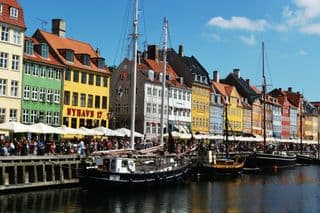 Colorful Nyhavn in Copenhagen
