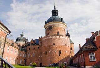 Medieval Gripsholm Castle in Sweden
