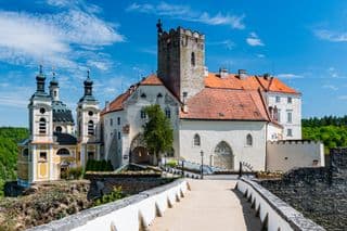 Vranov nad Dyjí Castle in the Czech Republic