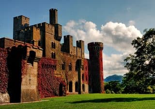 Penrhyn Castle in Autumn Splendor