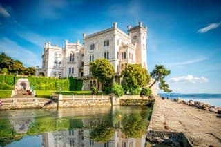 Miramare Castle by the Adriatic Sea