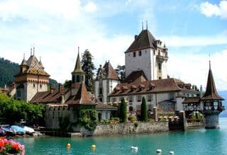 Oberhofen Castle by the Lake