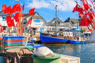 Hiddensee Island's Vitte Port: A Fisherman's Haven